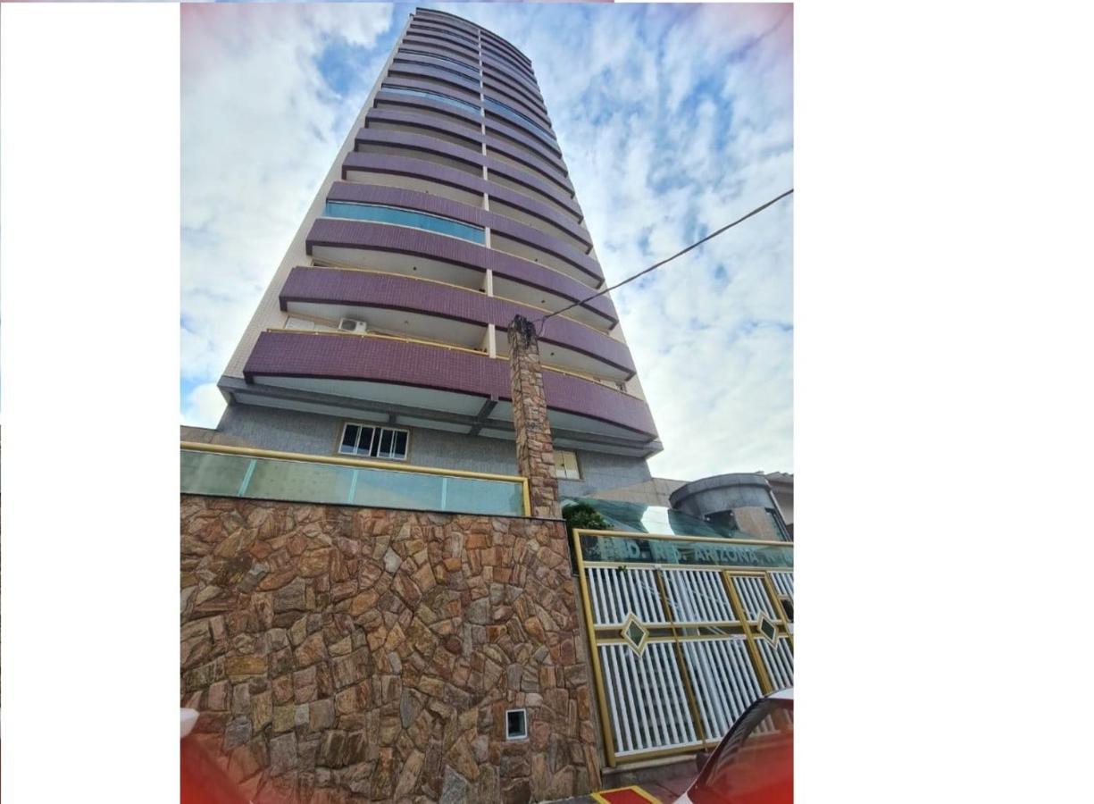 Lindo Apto 300M Praia Da Ocian E Centro - Vista Mar- Varanda Sacada - Wi-Fi 300 Mbps - Vaga De Garagem - Acomoda Ate 6 Pessoas Apartment Praia Grande  Bagian luar foto